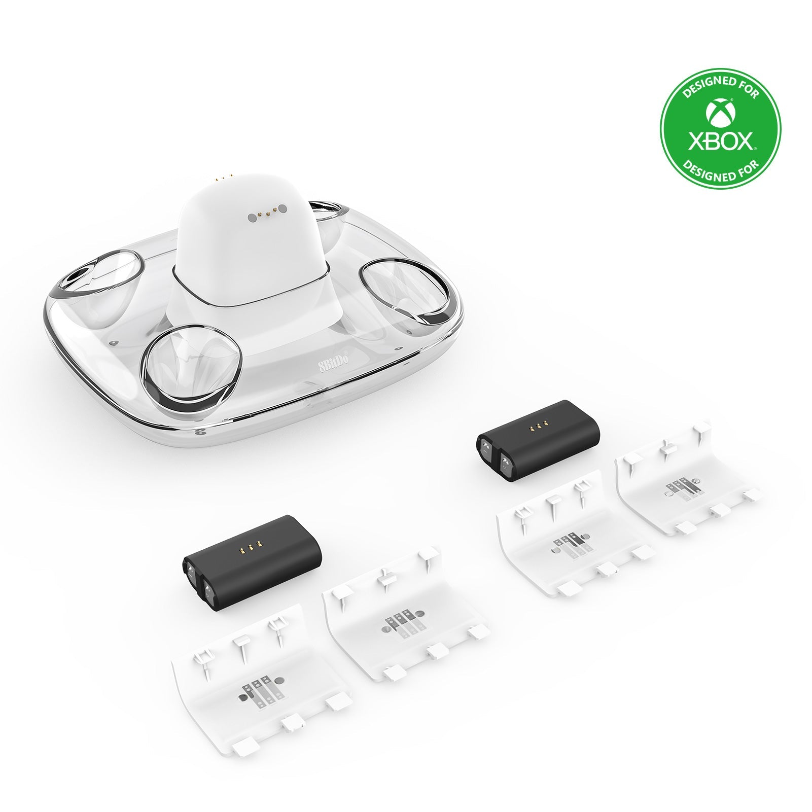 8BitDo Dual Charging Dock for Xbox wireless controllers - Controller Dock Edition for Convenient Charging