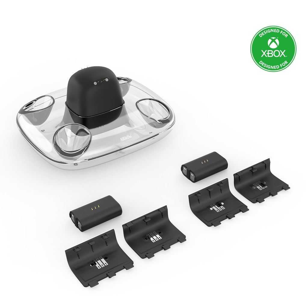 8BitDo Dual Charging Dock for Xbox wireless controllers - Controller Dock Edition for Convenient Charging