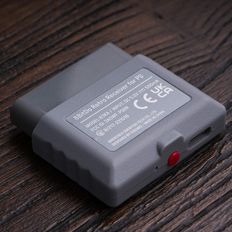 8BitDo Retro Receiver for PS1 PS2 - Connection Receiver for Classic and Modern Systems