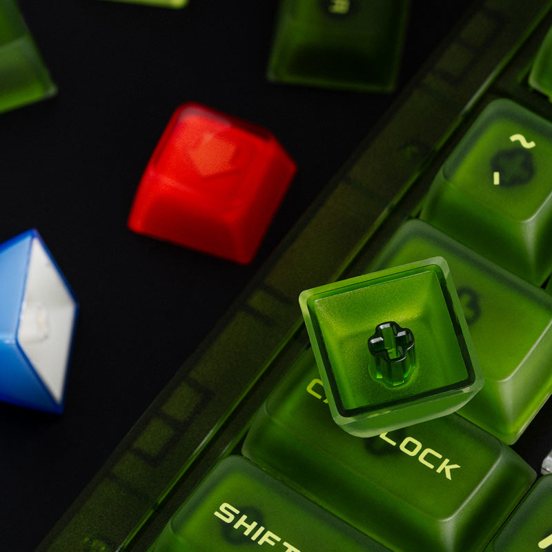 8BitDo Retro 87 Mechanical Keyboard - Xbox Edition - Mechanical Key Design with Distinctive Styling