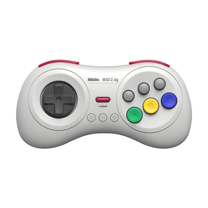 8BitDo M30 2.4G Controller for Sega Genesis Mini & Mega Drive Mini - Gaming Controller for Supported Systems