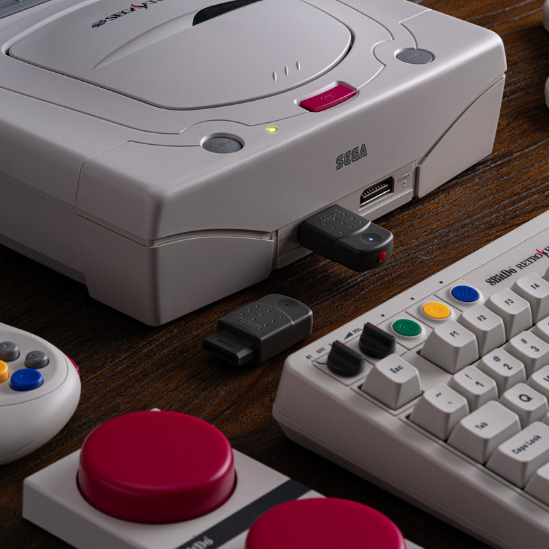 8BitDo Retro Receiver for Saturn - Connection Receiver for Classic and Modern Systems