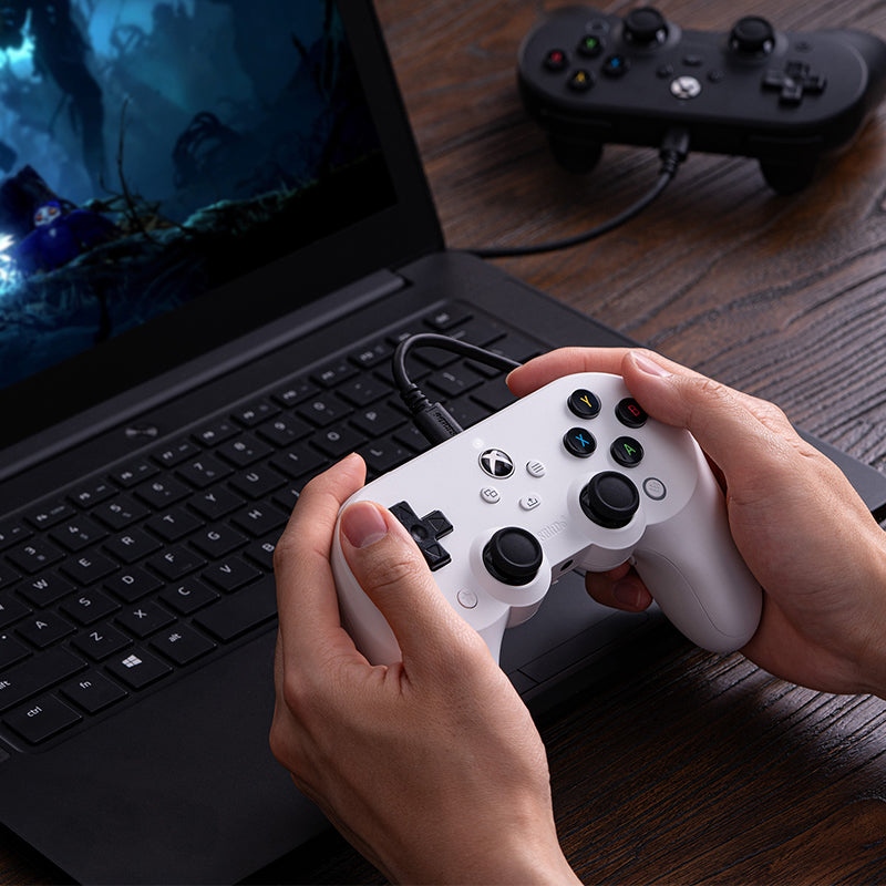 8BitDo Pro 2 Wired Controller for Xbox (Hall Effect joysticks) - Gaming Controller for Supported Systems
