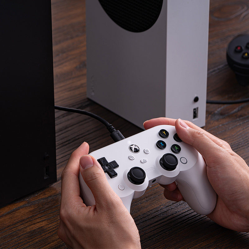 8BitDo Pro 2 Wired Controller for Xbox (Hall Effect joysticks) - Gaming Controller for Supported Systems