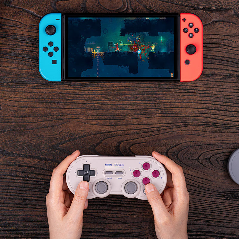 8BitDo SN30 Pro (Hall Effect Joystick) - Gaming Controller for Supported Systems