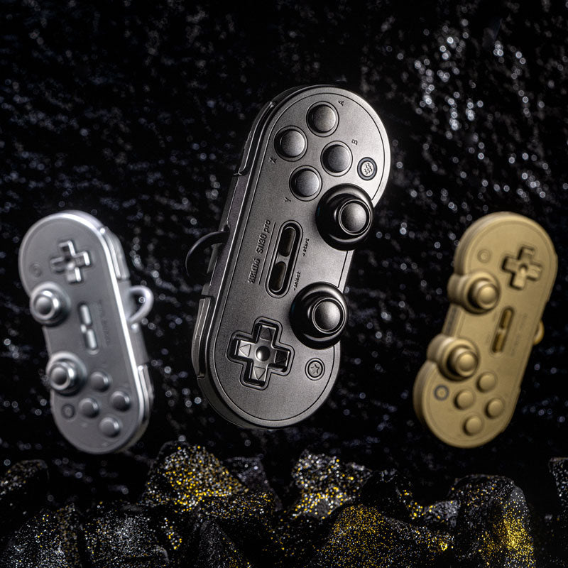 8BitDo SN30 Pro - Space Gray Limited Edition - Gaming Controller for Supported Systems