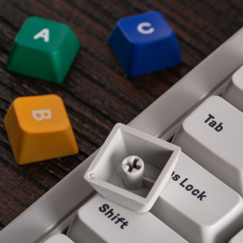 Retro Mechanical Keyboard - S Edition - Mechanical Key Design with Distinctive Styling