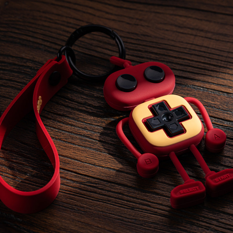 8BitDo 8Bitbot Keychain - Mini Gaming-Themed Keychain Design