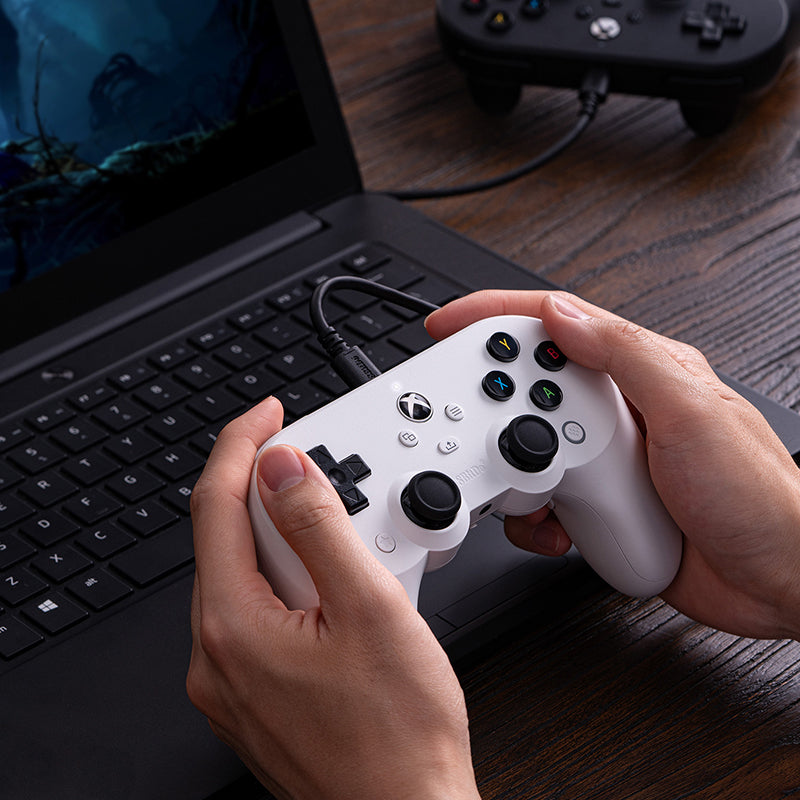 8BitDo Pro 2 Wired Controller for Xbox (Hall Effect joysticks) - Gaming Controller for Supported Systems