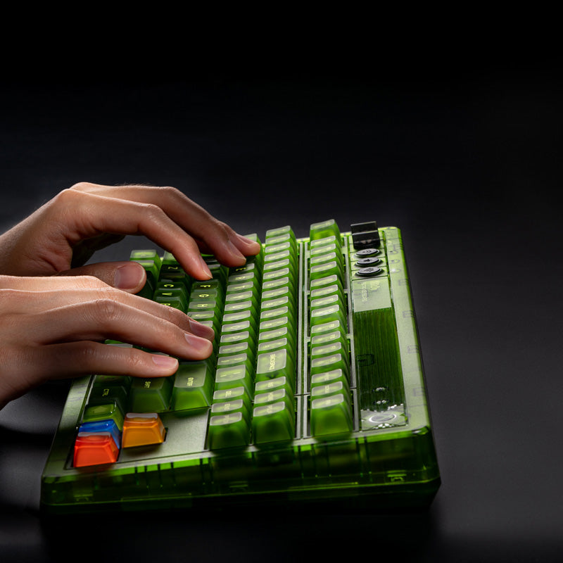 8BitDo Retro 87 Mechanical Keyboard - Xbox Edition - Mechanical Key Design with Distinctive Styling