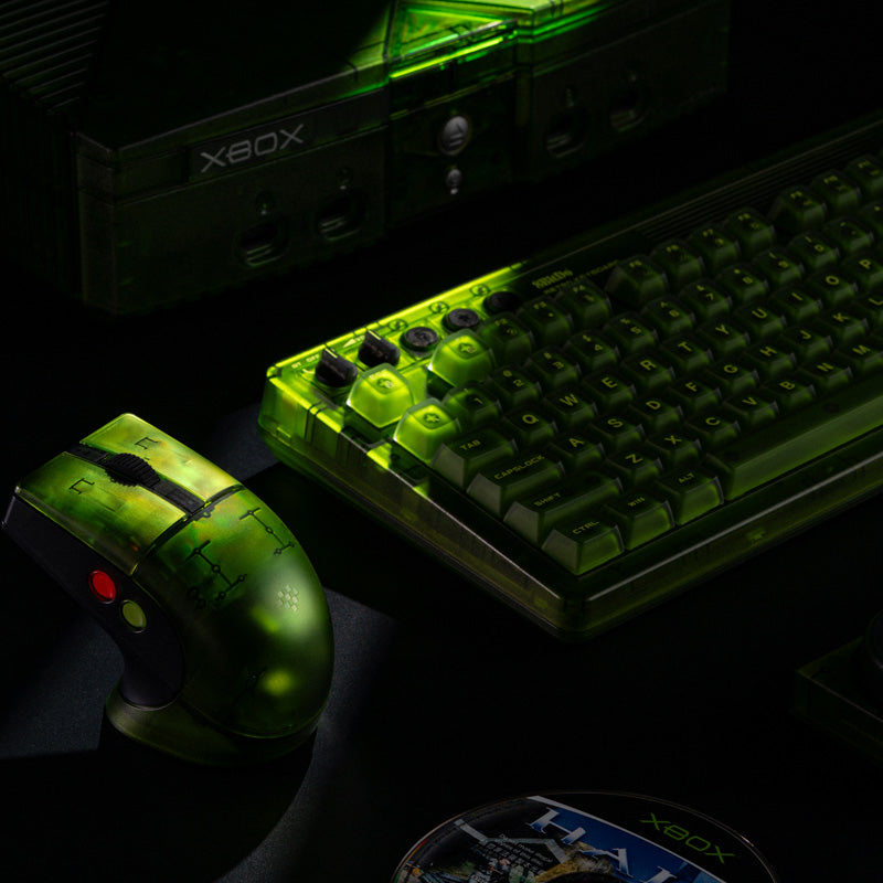 8BitDo Retro R8 Mouse - Xbox Edition - Gaming and Desktop Mouse Design