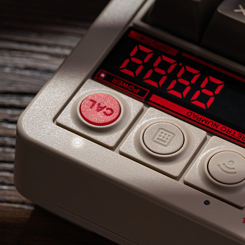 8BitDo Retro 18 Mechanical Numpad - Mechanical Key Design with Distinctive Styling