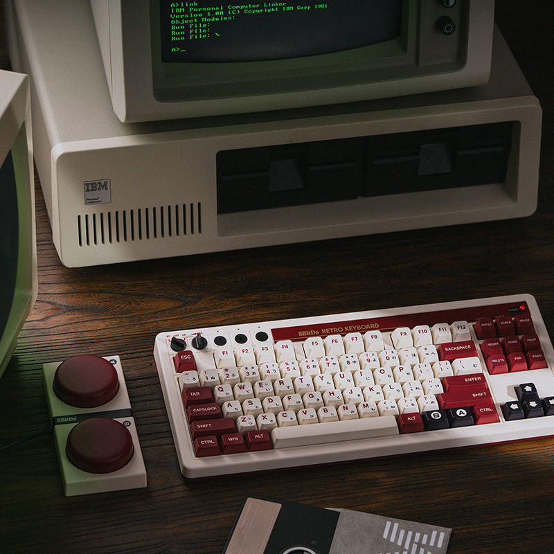 8BitDo Retro Mechanical Keyboard - Mechanical Key Design with Distinctive Styling