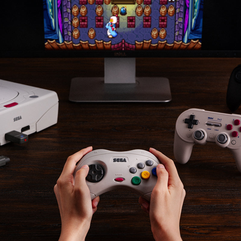 8BitDo Retro Receiver for Saturn - Connection Receiver for Classic and Modern Systems