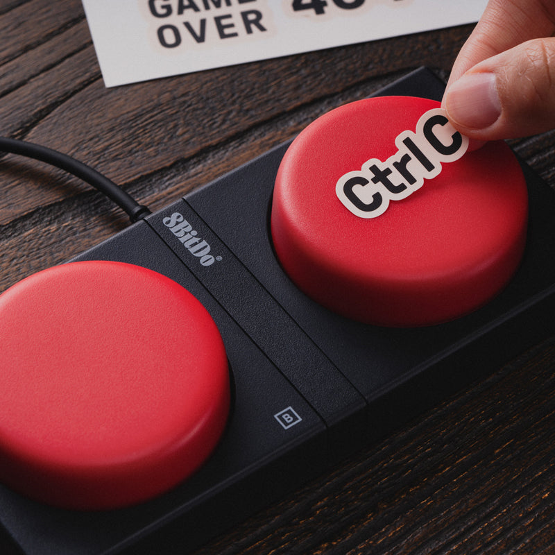 8BitDo Retro Mechanical Keyboard - Mechanical Key Design with Distinctive Styling