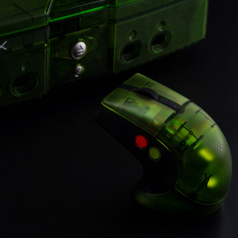 8BitDo Retro R8 Mouse - Xbox Edition - Gaming and Desktop Mouse Design