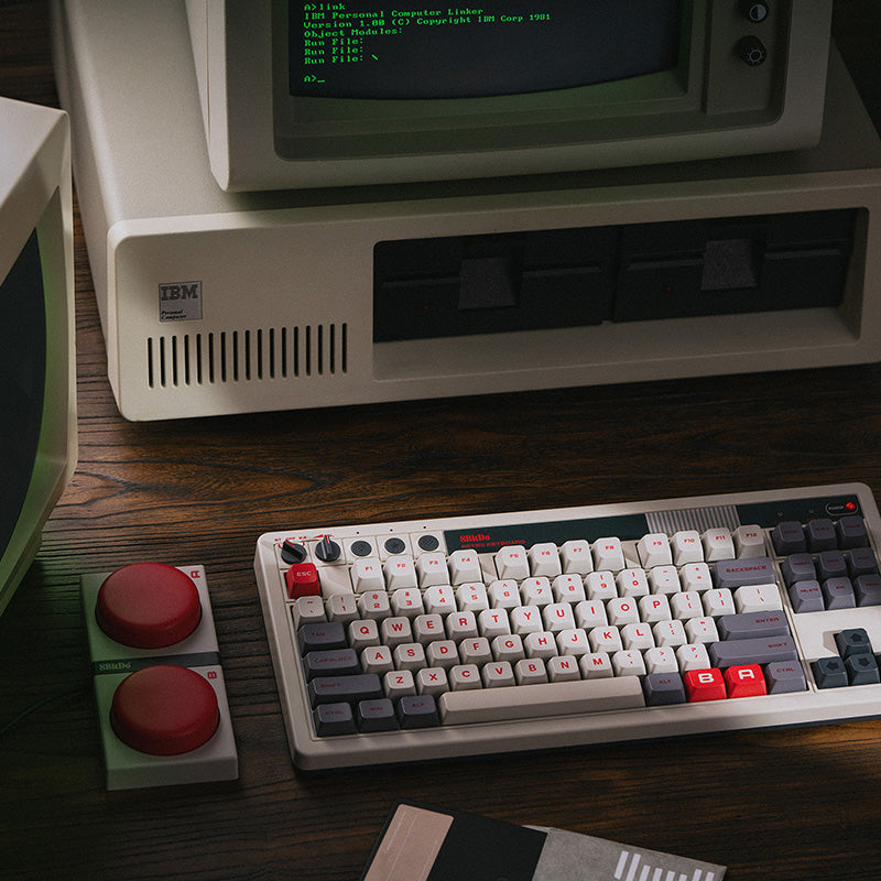 8BitDo Retro Mechanical Keyboard - Mechanical Key Design with Distinctive Styling