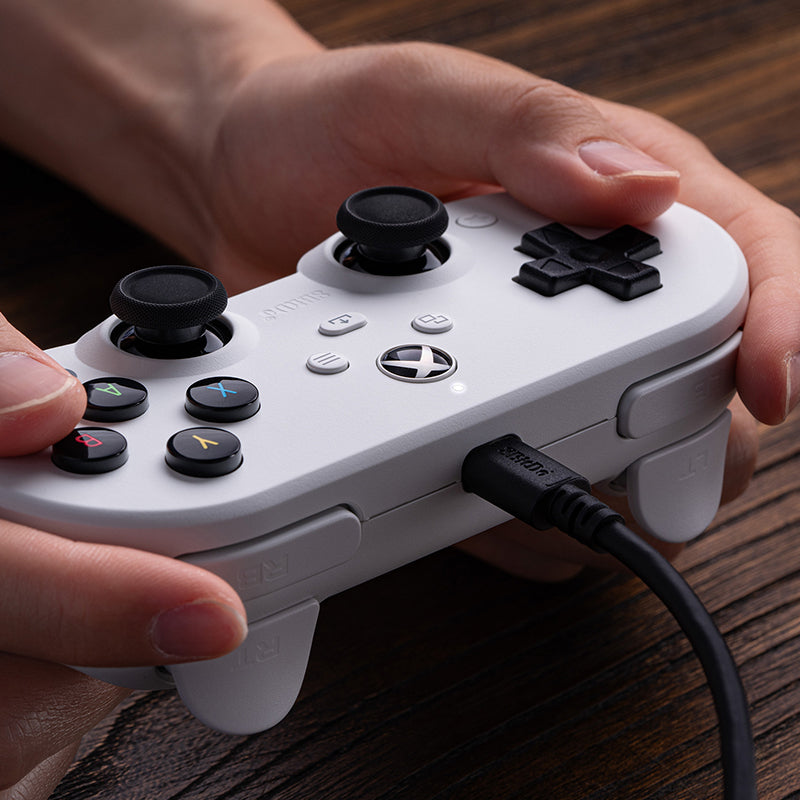 8BitDo Pro 2 Wired Controller for Xbox (Hall Effect joysticks) - Gaming Controller for Supported Systems