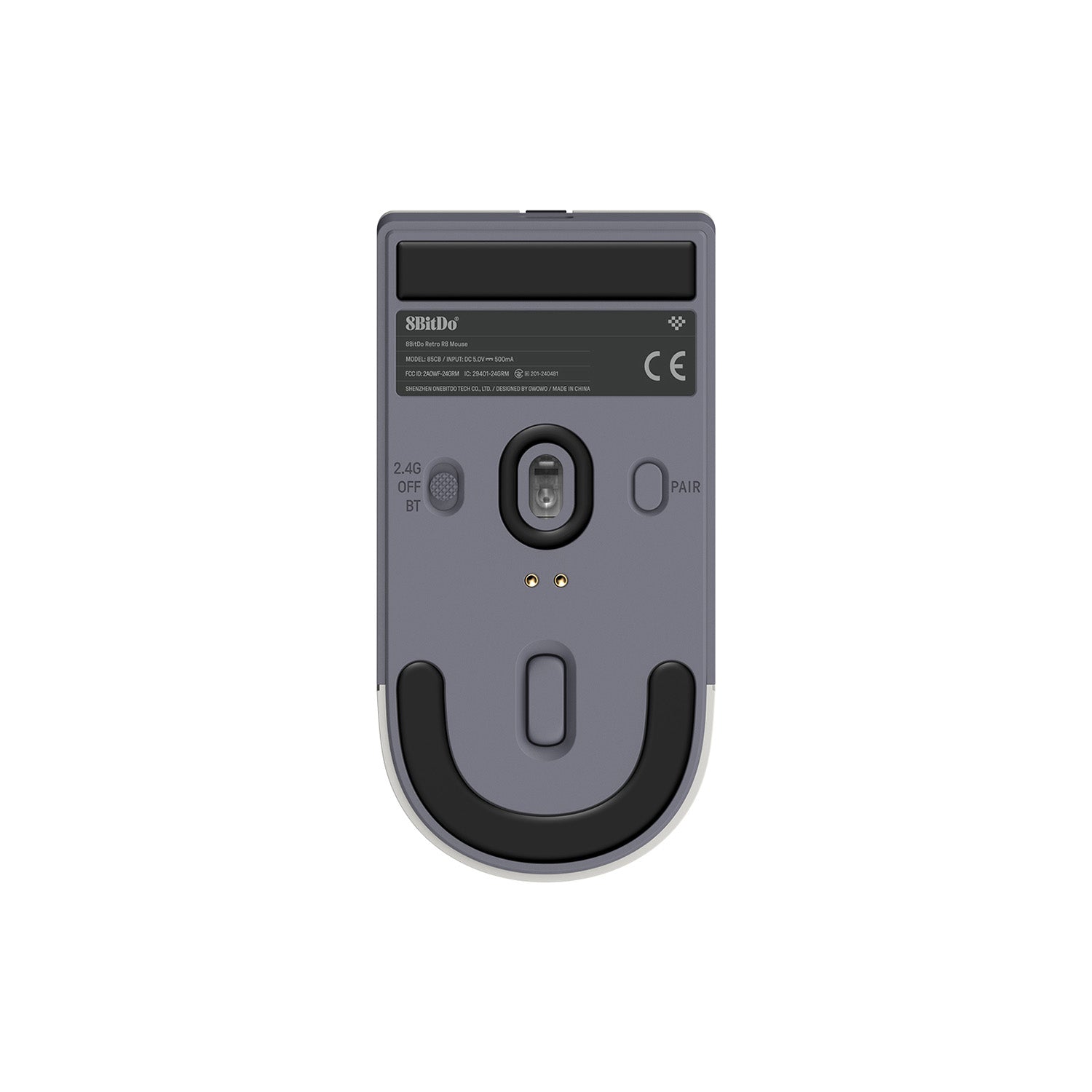 8BitDo Retro R8 Mouse - N Edition - Gaming and Desktop Mouse Design