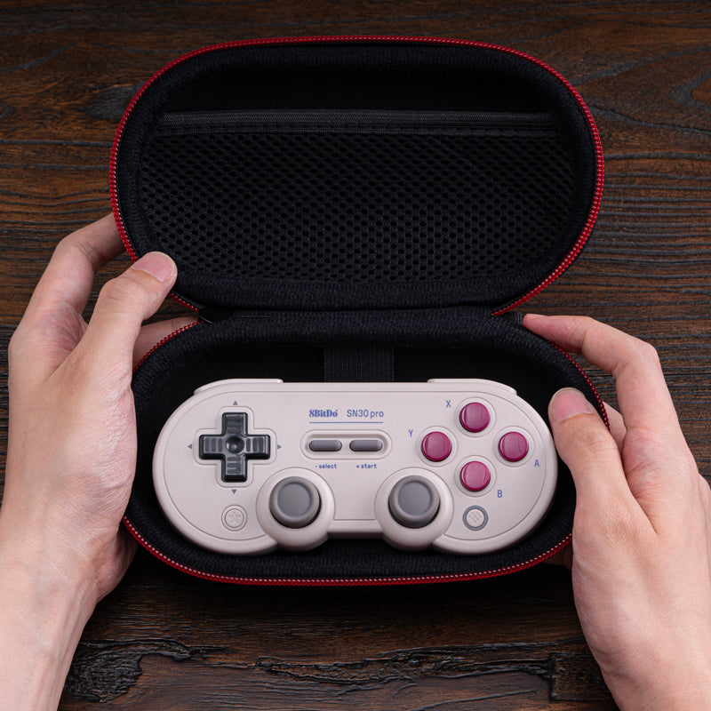 8Bitdo Classic Controller Travel Case (Medium) - Travel Case Design for Supported Controllers