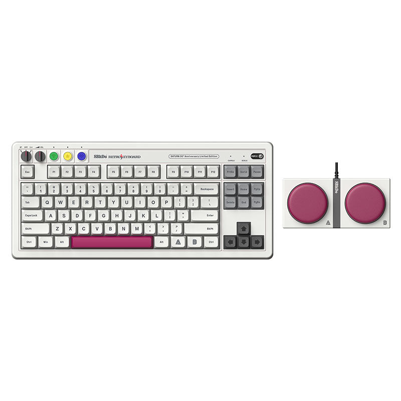 Retro Mechanical Keyboard - S Edition - Mechanical Key Design with Distinctive Styling