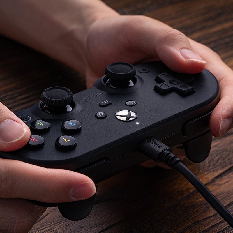 8BitDo Pro 2 Wired Controller for Xbox (Hall Effect joysticks) - Gaming Controller for Supported Systems