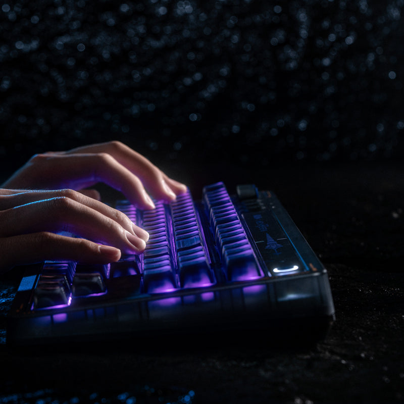 8BitDo Retro 87 Mechanical Keyboard - Mecha BREAK - Mechanical Key Design with Distinctive Styling