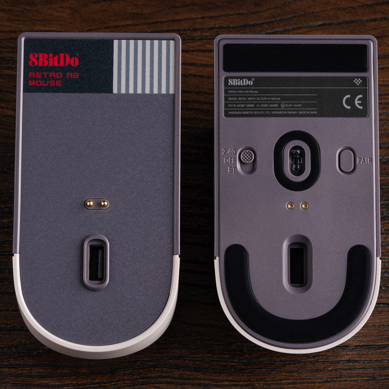 8BitDo Retro R8 Mouse - N Edition - Gaming and Desktop Mouse Design