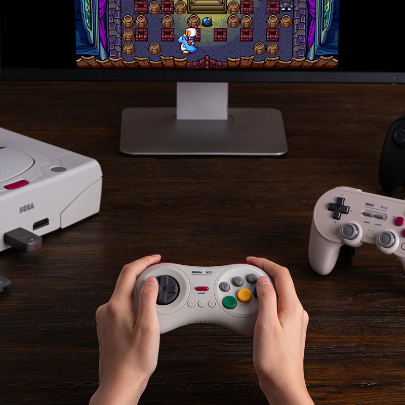 8BitDo Retro Receiver for Saturn - Connection Receiver for Classic and Modern Systems