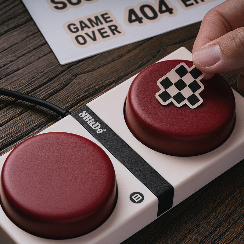 8BitDo Retro Mechanical Keyboard - Mechanical Key Design with Distinctive Styling
