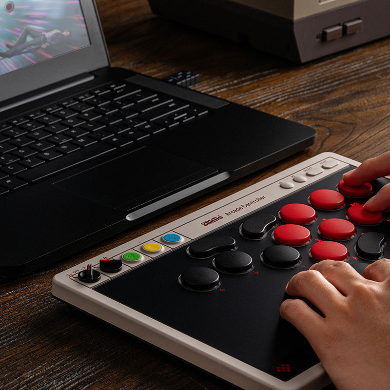 8BitDo Arcade Controller - Arcade-Style Controller for Daily Gaming