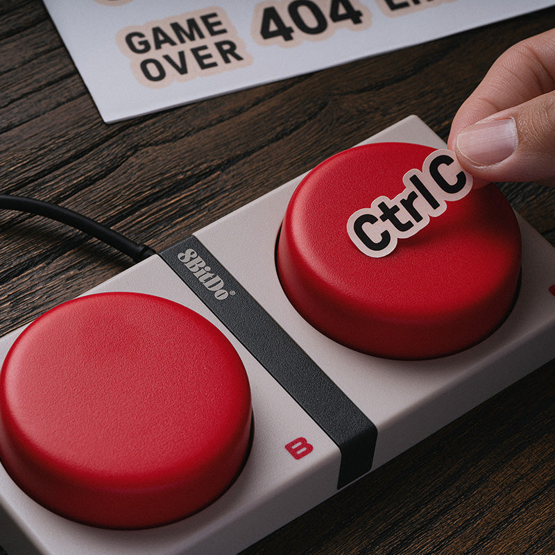 8BitDo Retro Mechanical Keyboard - Mechanical Key Design with Distinctive Styling
