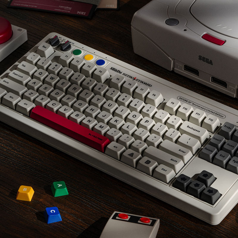 Retro Mechanical Keyboard - S Edition - Mechanical Key Design with Distinctive Styling