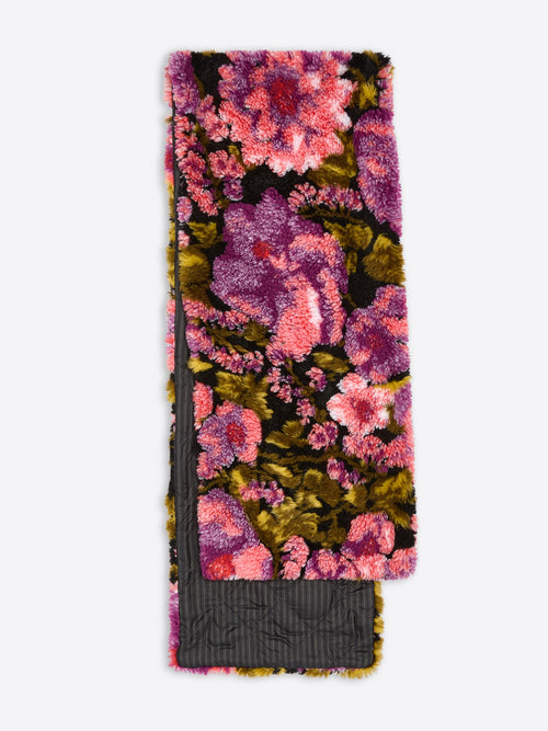 Shearling Jacquard Scarf