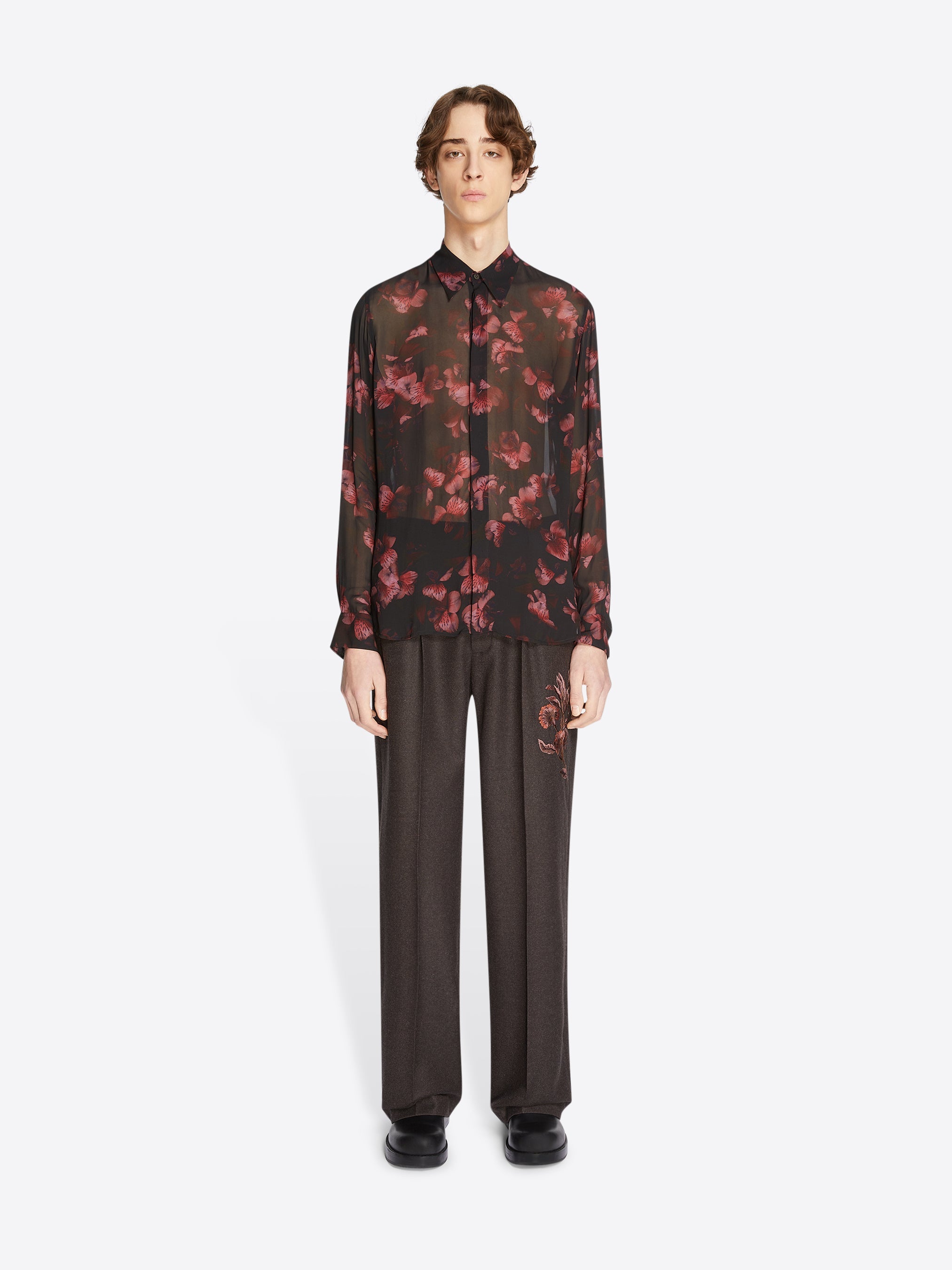 Sheer Viscose Shirt