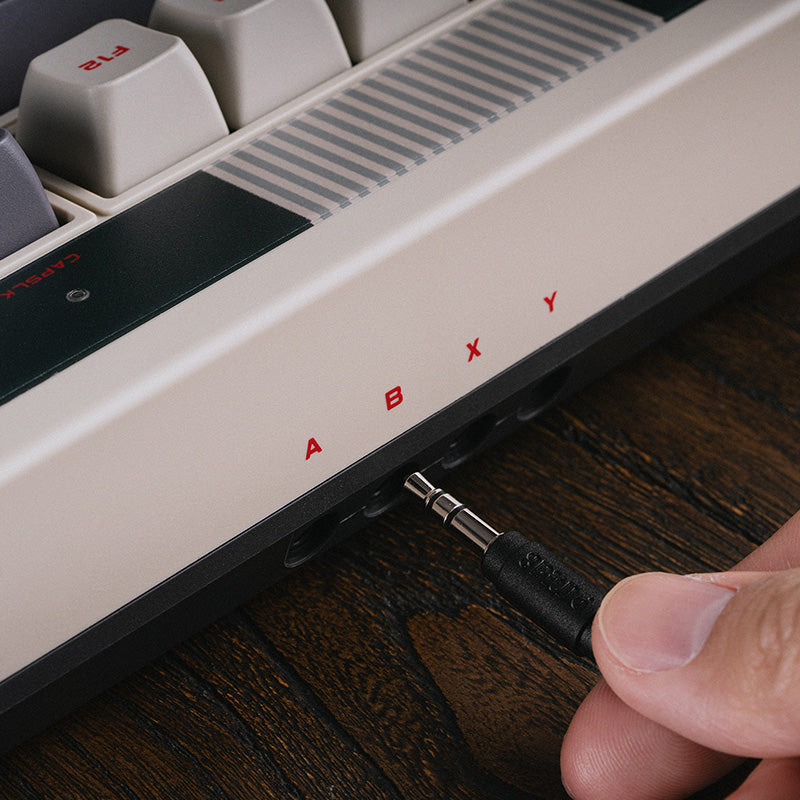 8BitDo Retro Mechanical Keyboard - Mechanical Key Design with Distinctive Styling