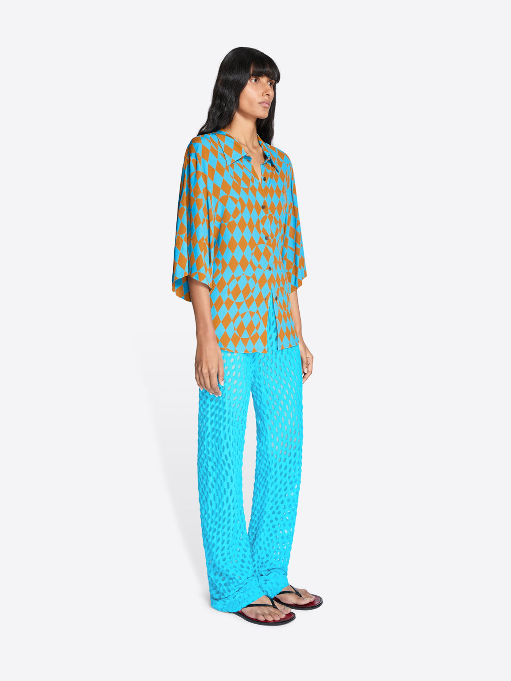 Short Sleeve Viscose Shirt