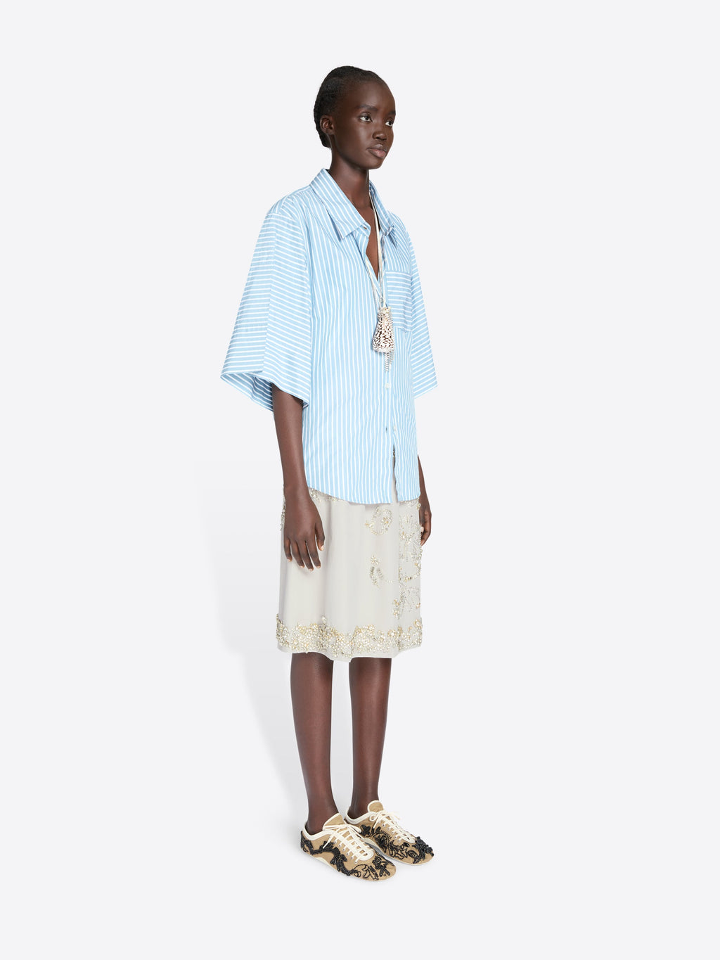 Short Sleeve Cotton Shirt