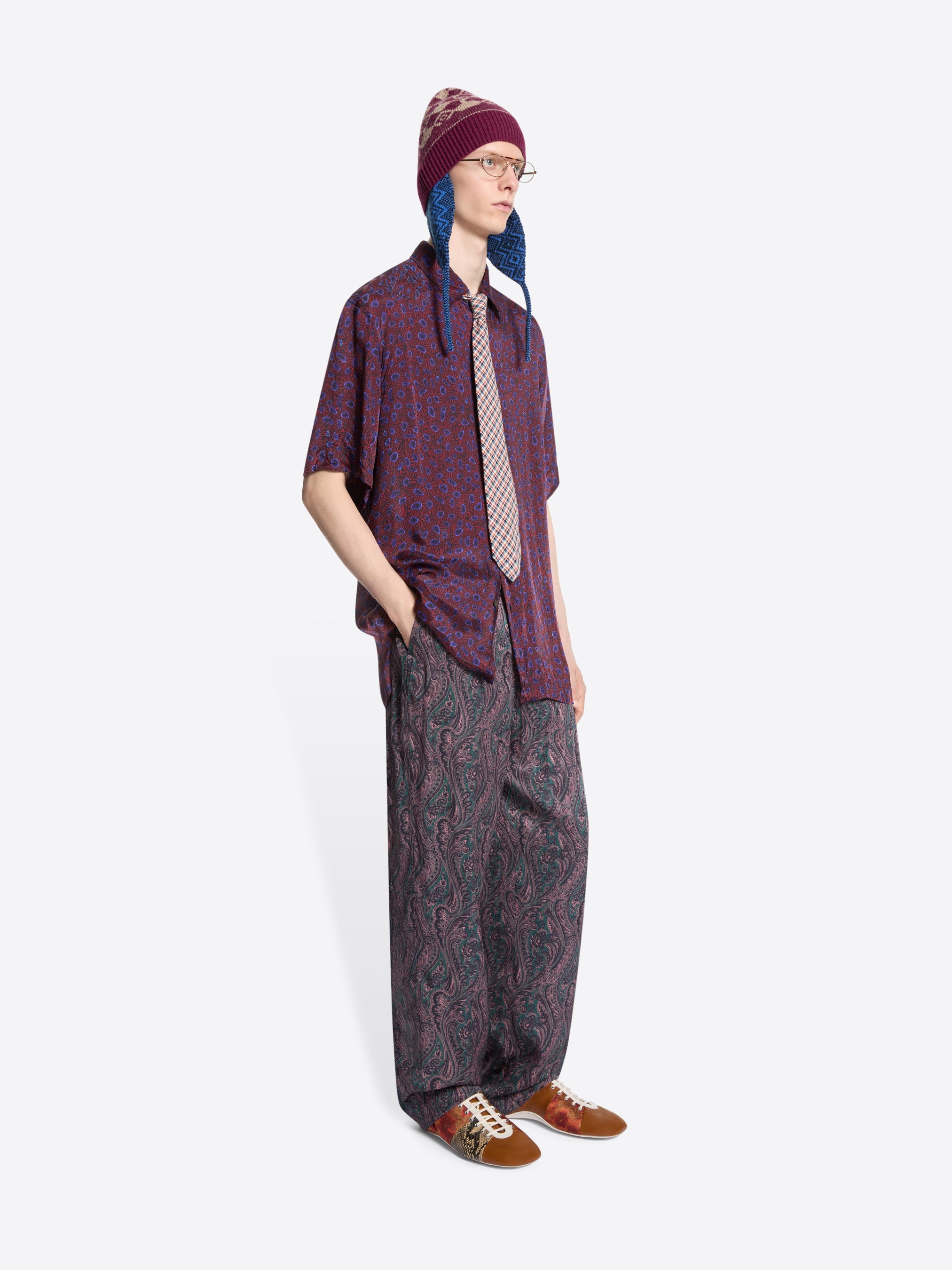 Short Sleeve Viscose Shirt