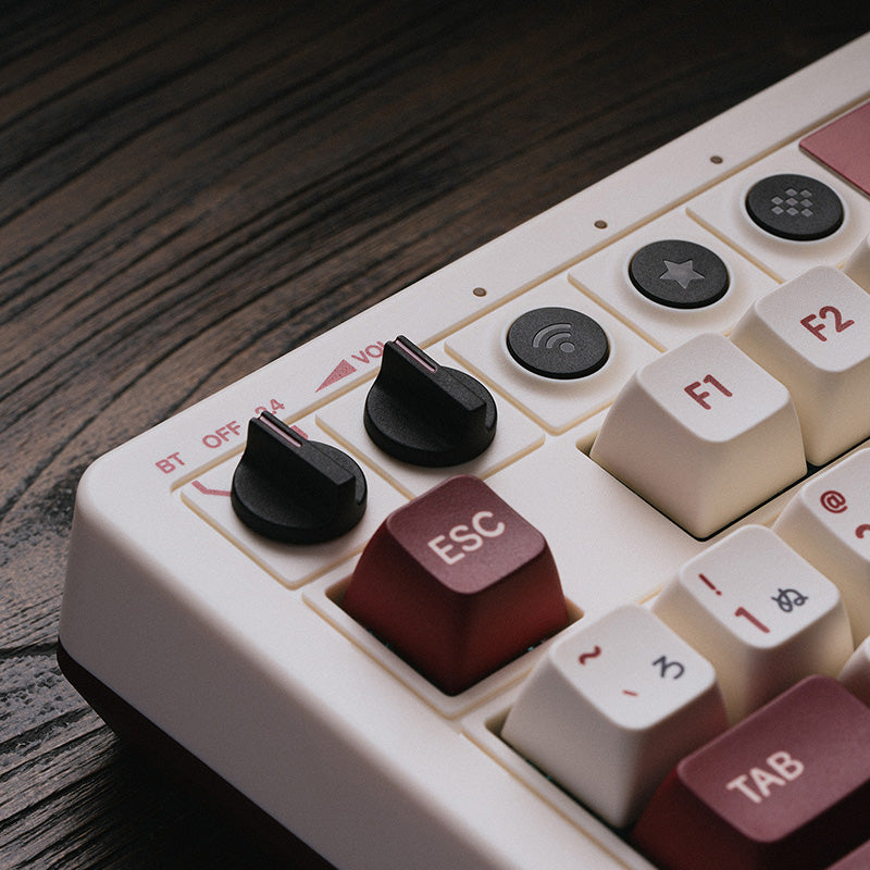 8BitDo Retro Mechanical Keyboard - Mechanical Key Design with Distinctive Styling