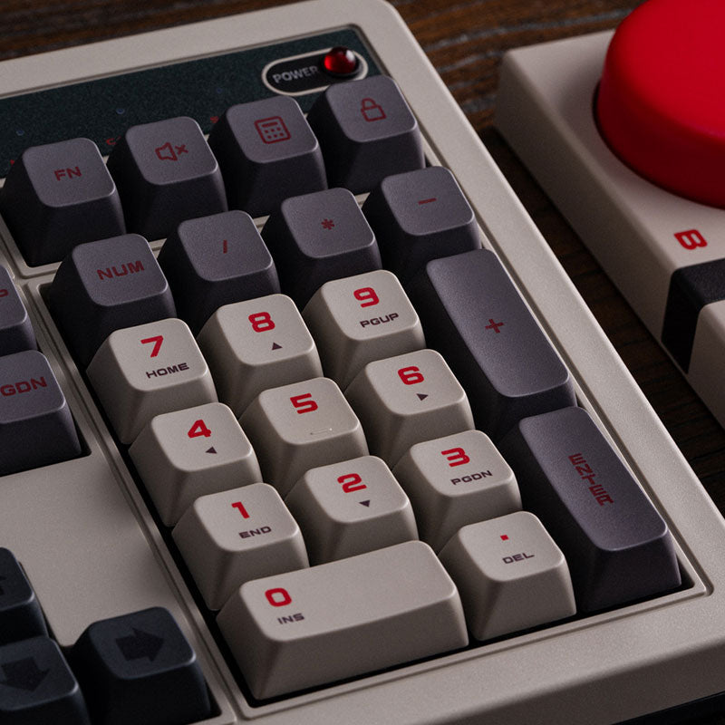 8BitDo Retro 108 Mechanical Keyboard - Mechanical Key Design with Distinctive Styling