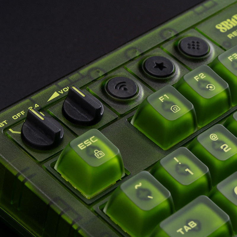 8BitDo Retro 87 Mechanical Keyboard - Xbox Edition - Mechanical Key Design with Distinctive Styling