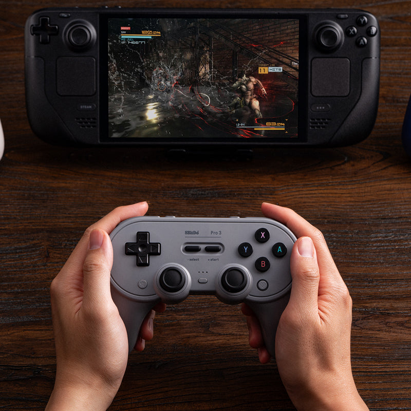 8BitDo Pro 3 Bluetooth Gamepad - Gaming Controller for Supported Systems