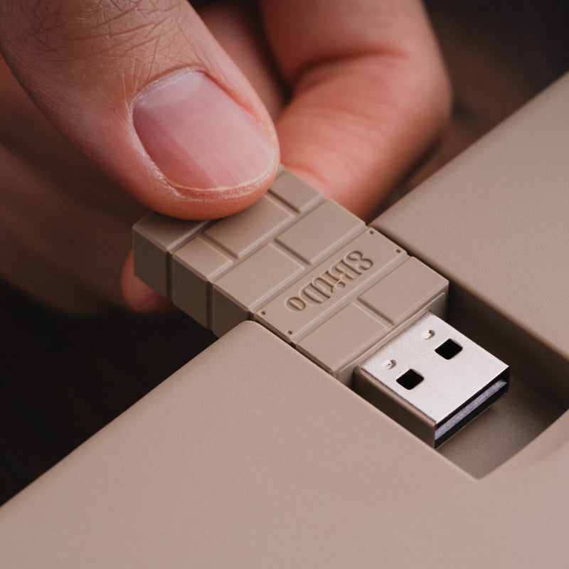 8BitDo Retro Mechanical Keyboard - Mechanical Key Design with Distinctive Styling