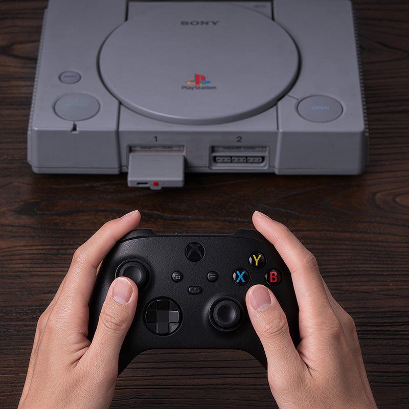 8BitDo Retro Receiver for PS1 PS2 - Connection Receiver for Classic and Modern Systems