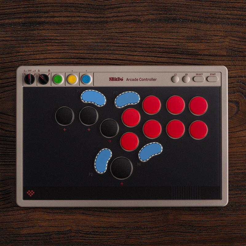 8BitDo Arcade Controller - Arcade-Style Controller for Daily Gaming