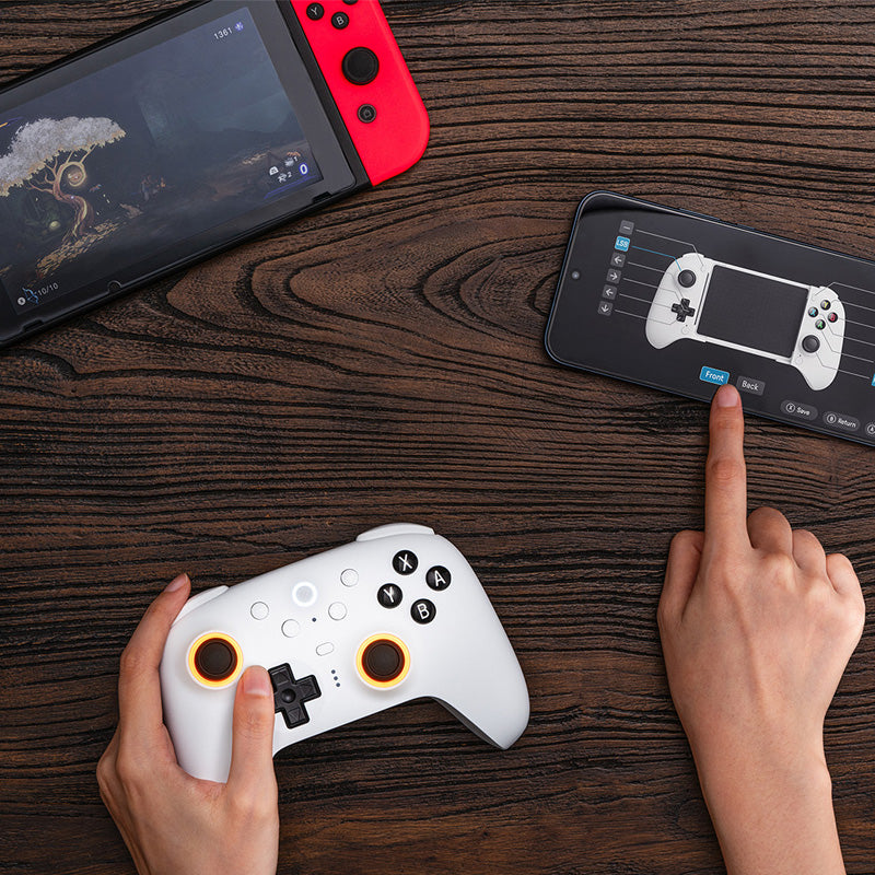 8BitDo Ultimate 2 Bluetooth Controller - Gaming Controller for Supported Systems