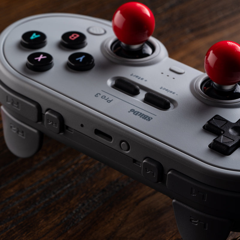 8BitDo Pro 3 Bluetooth Gamepad - Gaming Controller for Supported Systems