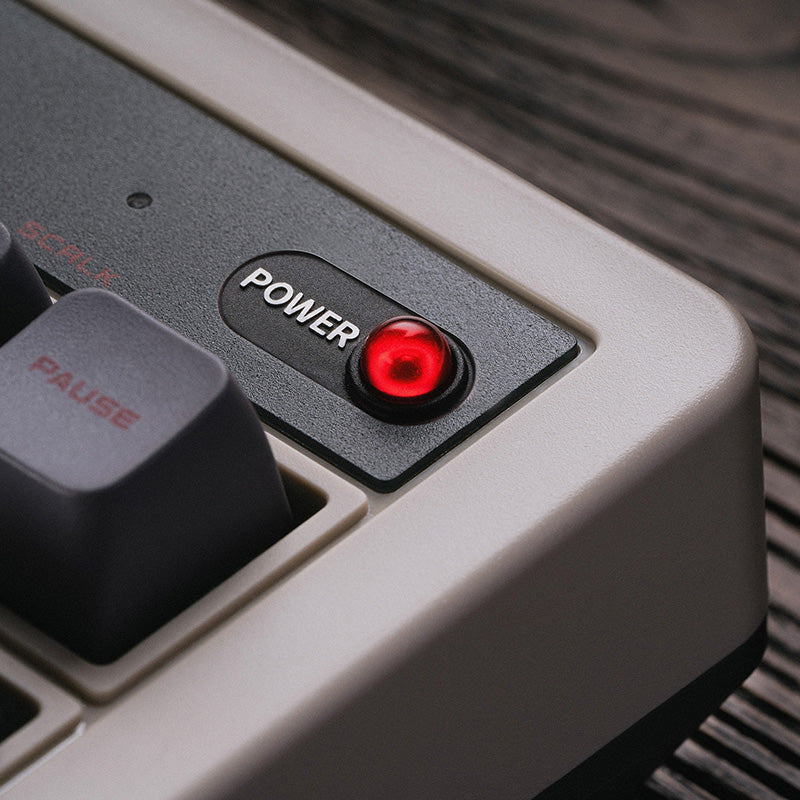 8BitDo Retro Mechanical Keyboard - Mechanical Key Design with Distinctive Styling
