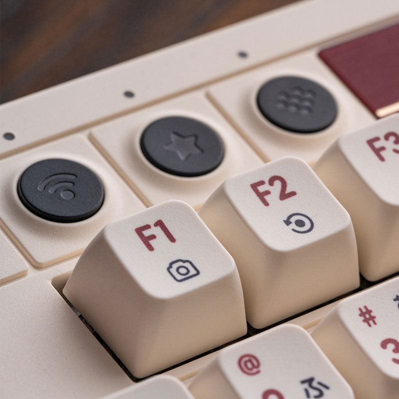 8BitDo Retro 108 Mechanical Keyboard - Mechanical Key Design with Distinctive Styling